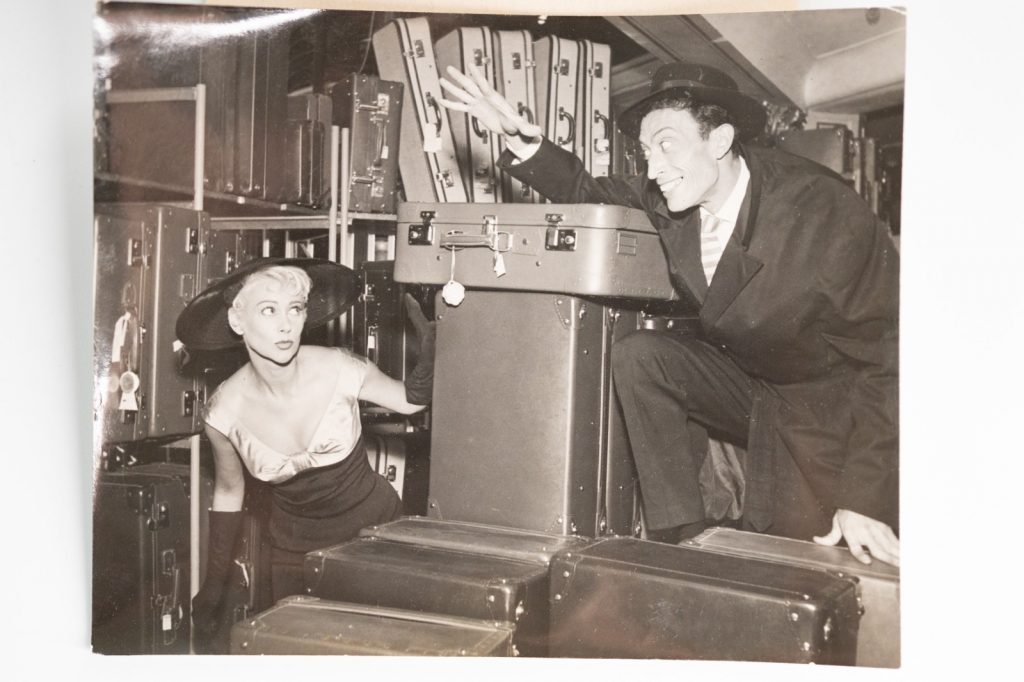 Photo Argentique Martine Carol et Philippe Clay film "Nathalie" 13X16cm 1950