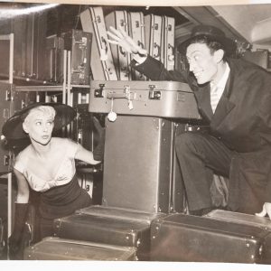 Photo Argentique	Martine Carol et Philippe Clay  film "Nathalie" 13X16cm	1950