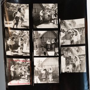 PHOTO Argentique Afrique scène de film en Afrique 20X26cm vue 6X6cm 1960