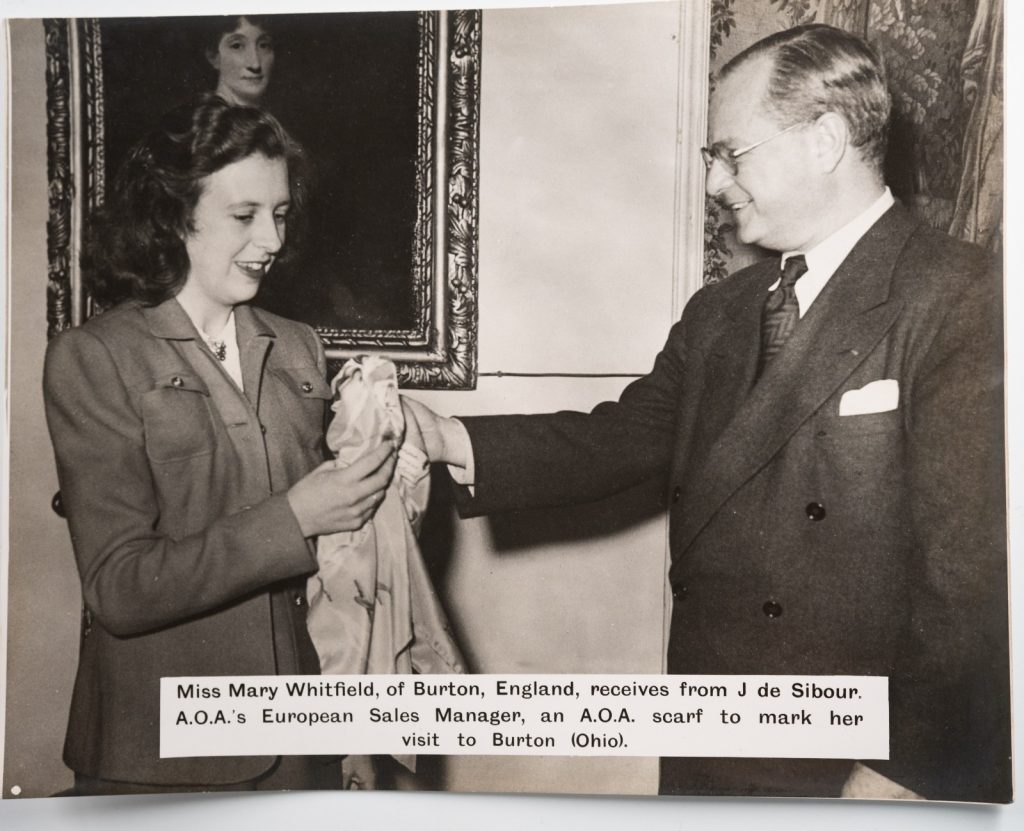 PHOTO Argentique états unis 50ème anniversaire ville de Burton 20X25cm 1940