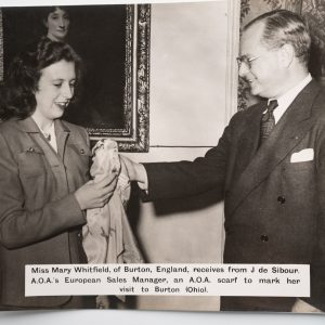 PHOTO Argentique	états unis	50ème anniversaire ville de Burton 20X25cm	1940