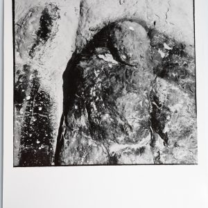 PHOTO Argentique, Baryté Abstrait photo artistique détail de rocher 20X20cm