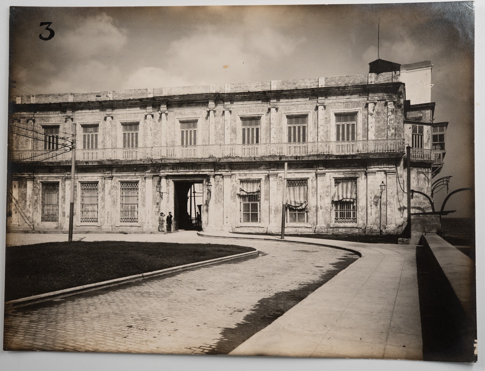 PHOTO Argentique La Havane Bâtiment des Travaux Publics 15x20cm 1930
