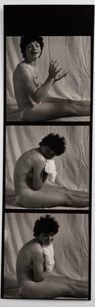 PHOTO Argentique Femme nue planche contact nu artistique SNAP SHOT 1970