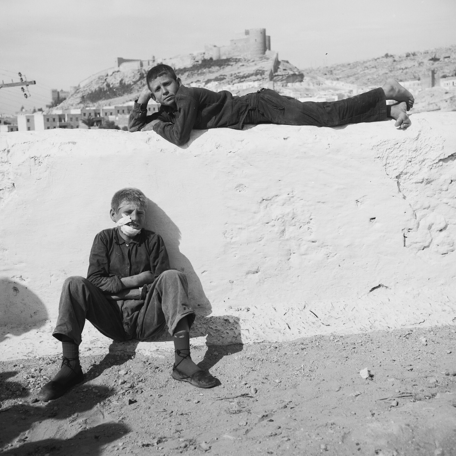 photo sur papier argentique ESPAGNE 1960 format 30x30cm