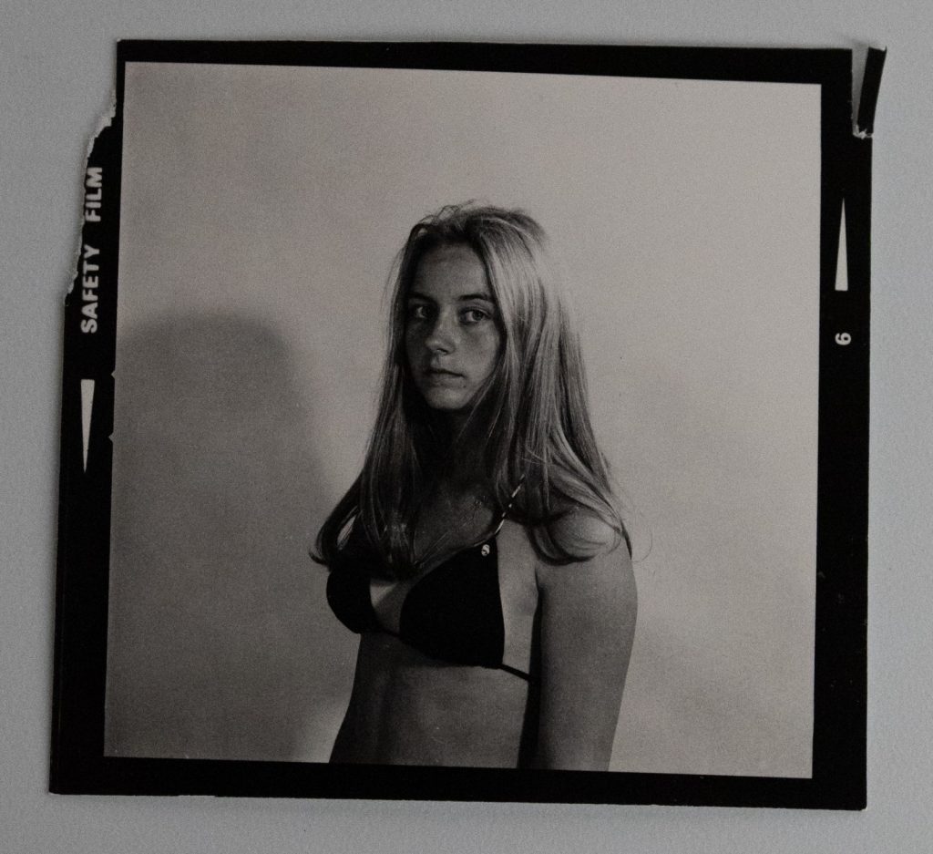 PHOTO Argentique France Femme nue Nue artistique 6X6cm SNAP SHOT 1970