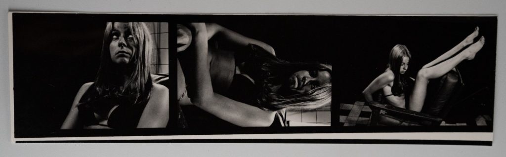 PHOTO Argentique France Planche contact femme nue vue 6X6cm 1980