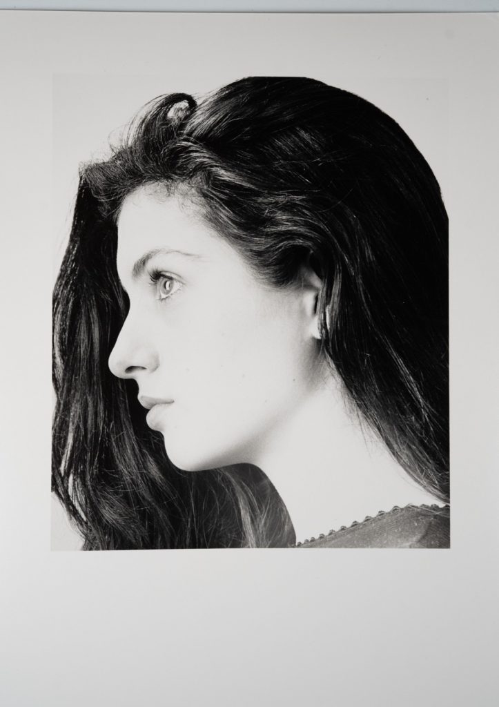 TIRAGE PHOTO Argentique France Portrait de femme Pin-Up 18X24cm 1980