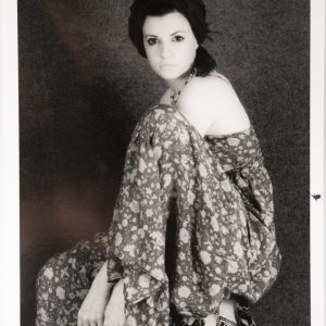 TIRAGE PHOTO	Argentique 	France	Portrait de femme Pin-Up	13X18cm	1980