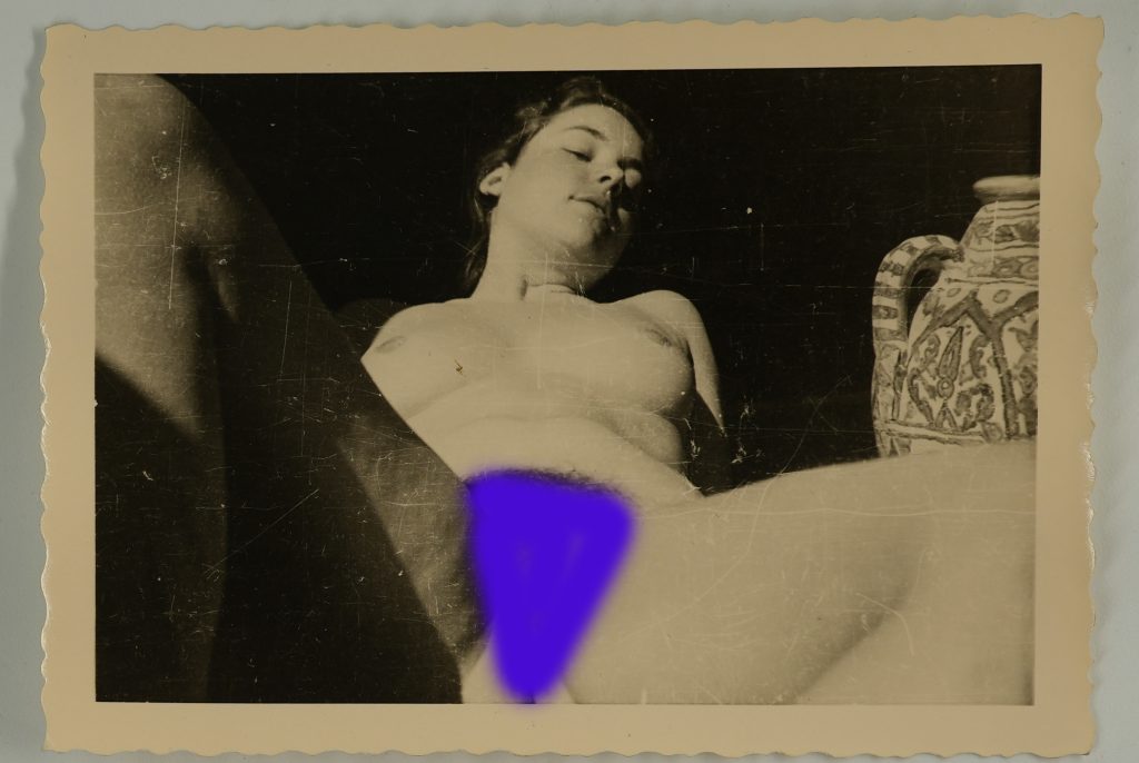 Photo Argentique scène de sexe érotica 9x12cm 1940 bon état