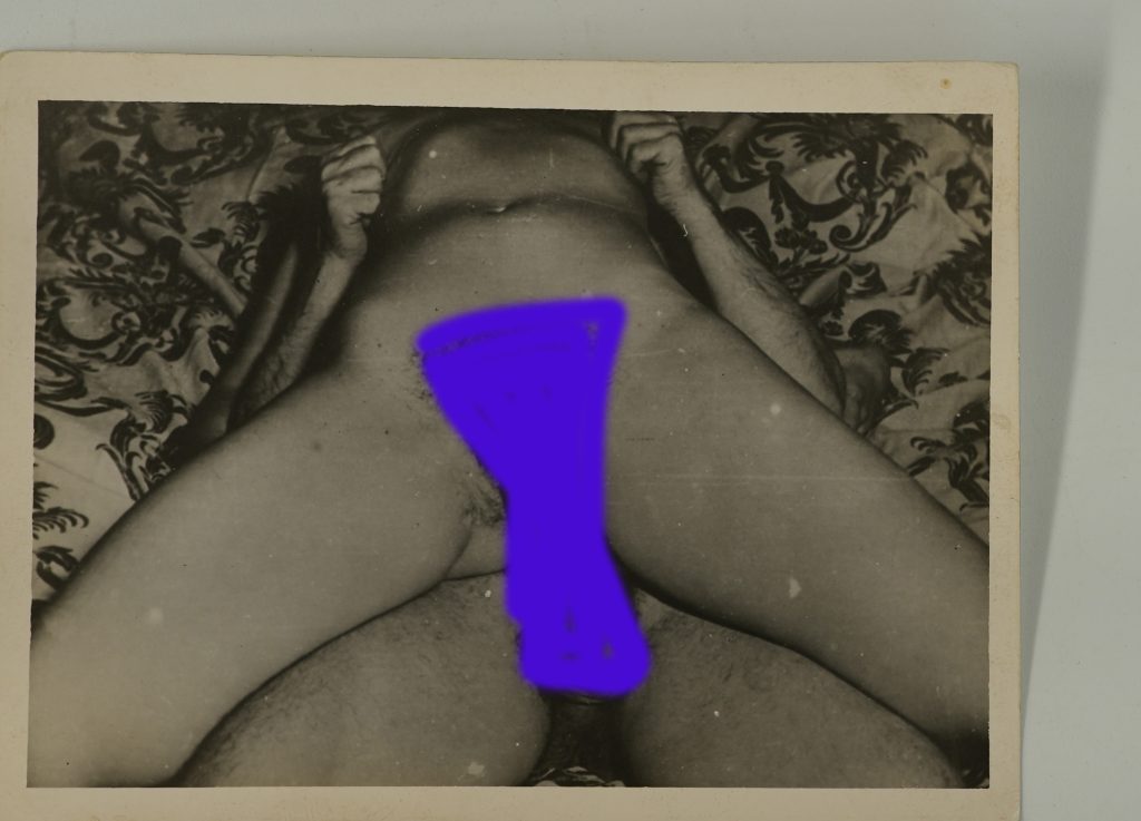 TIRAGE PHOTO Argentique Couple scène de sexe 9x12cm 1970