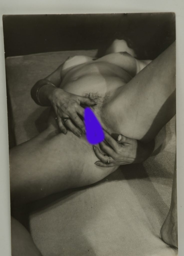 TIRAGE PHOTO Argentique Couple scène de sexe 9x12cm 1970