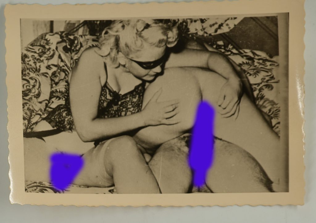 Photo Argentique scène de sexe érotica 9x12cm 1940 bon état