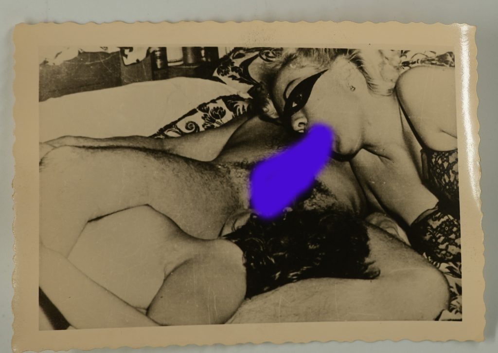 Photo Argentique scène de sexe érotica 9x12cm 1940 bon état