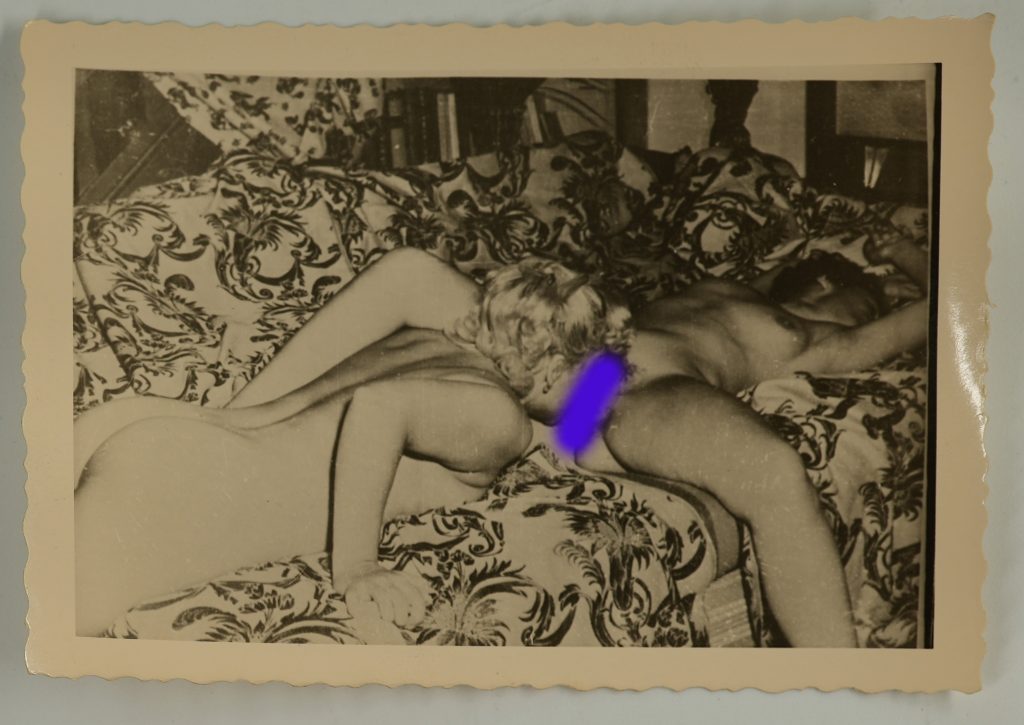 Photo Argentique scène de sexe érotica 9x12cm 1940 bon état