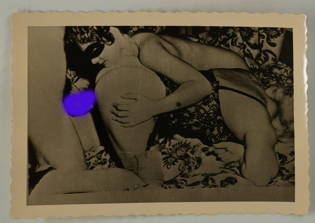 Photo Argentique scène de sexe érotica 9x12cm 1940 bon état