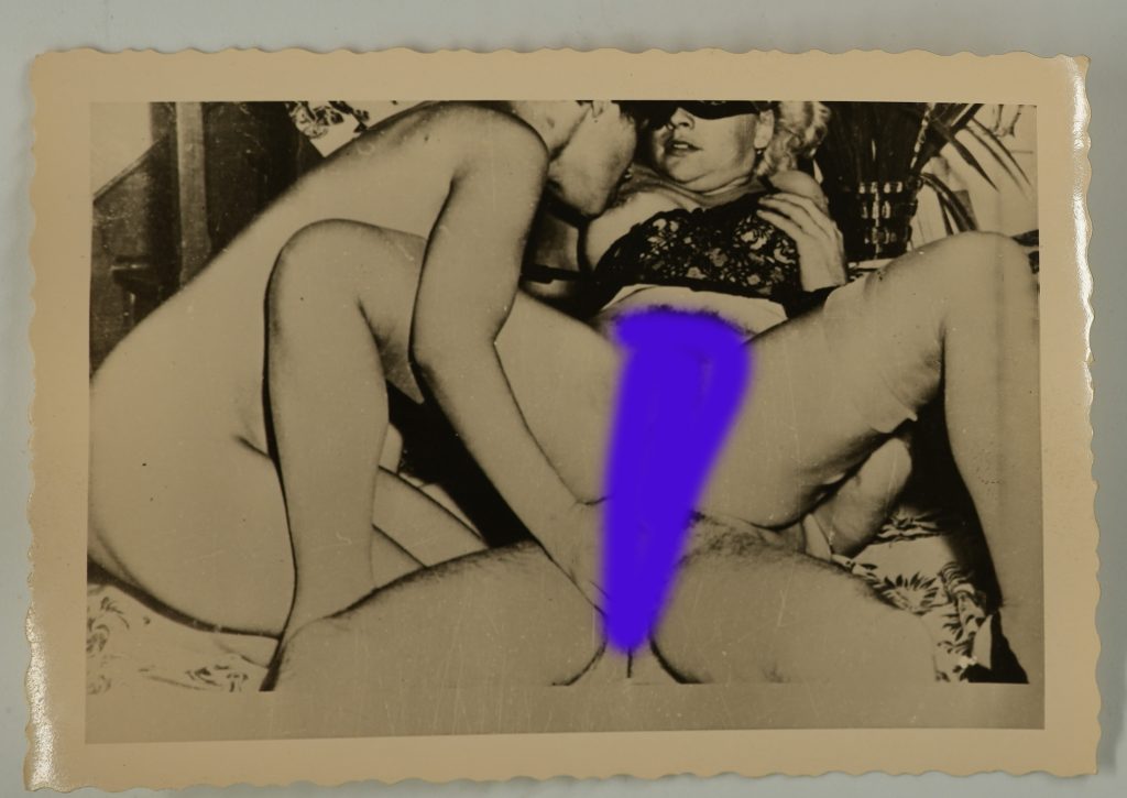 Photo Argentique scène de sexe érotica 9x12cm 1940 bon état