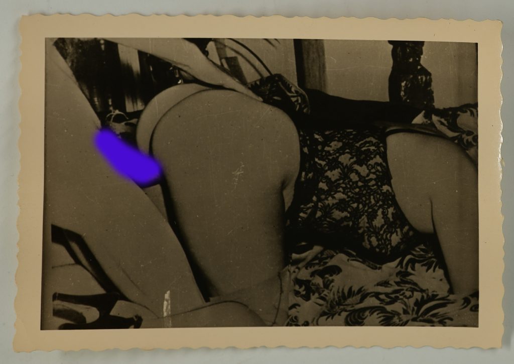 Photo Argentique scène de sexe érotica 9x12cm 1940 bon état