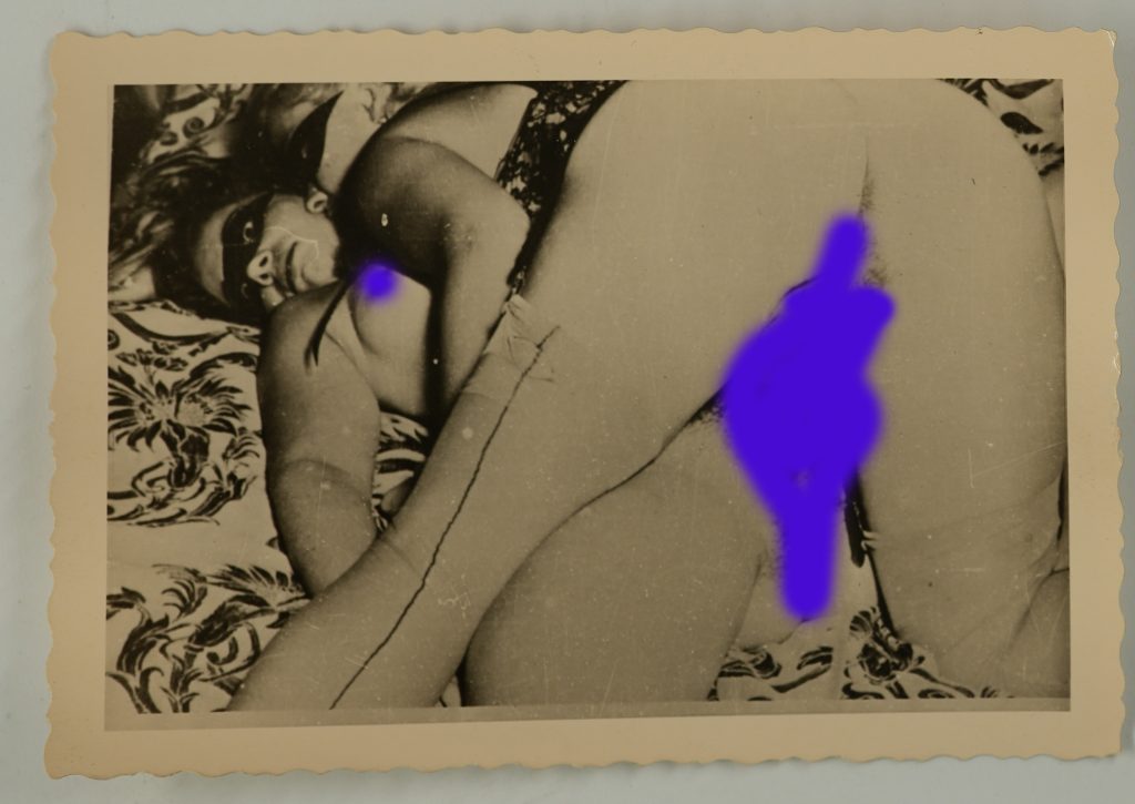 Photo Argentique scène de sexe érotica 9x12cm 1940 bon état