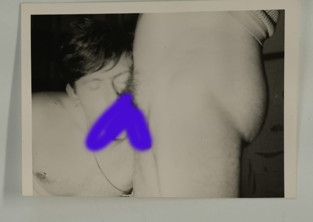 Photo Argentique scène de sexe	8X12cm	1960 érotica gay Noir et blanc très bon état