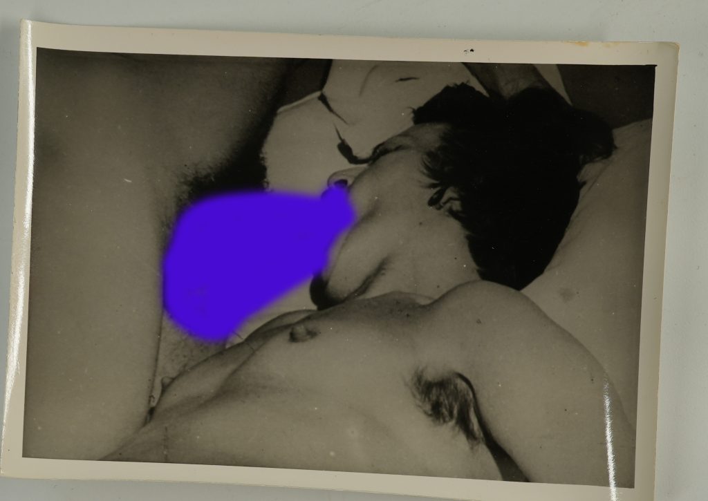 Photo Argentique scène de sexe 8X12cm 1960 érotica Noir et blanc très bon état