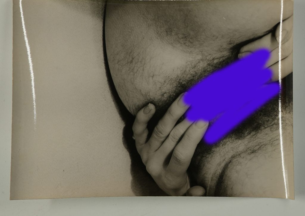 Photo Argentique scène de sexe	8X12cm	1960 érotica Noir et blanc très bon état