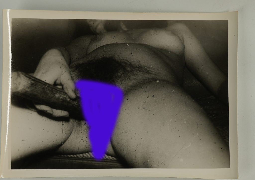 Photo Argentique scène de sexe	8X12cm	1960 érotica Noir et blanc très bon état