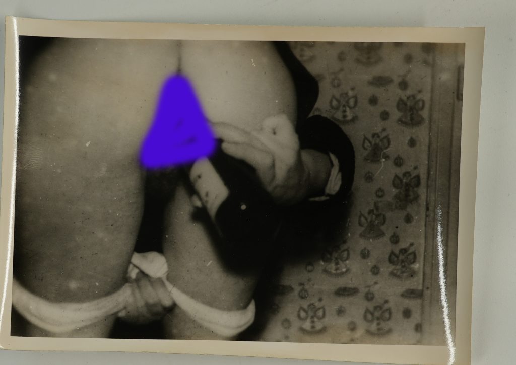 Photo Argentique scène de sexe	8X12cm	1960 érotica Noir et blanc très bon état