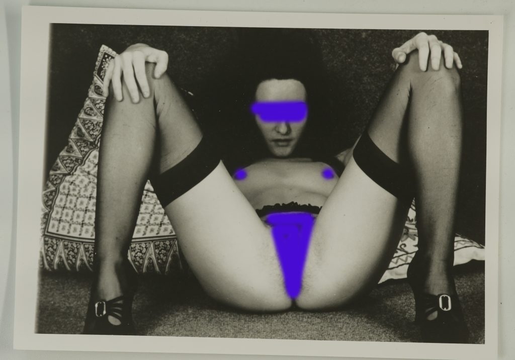 Photo Argentique	Femme nue, nu artistique XXX érotica	13X18cm	1980