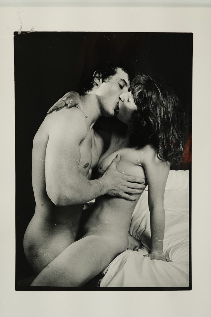TIRAGE PHOTO Argentique France Couple nu homme femme nue 13X18cm 1980