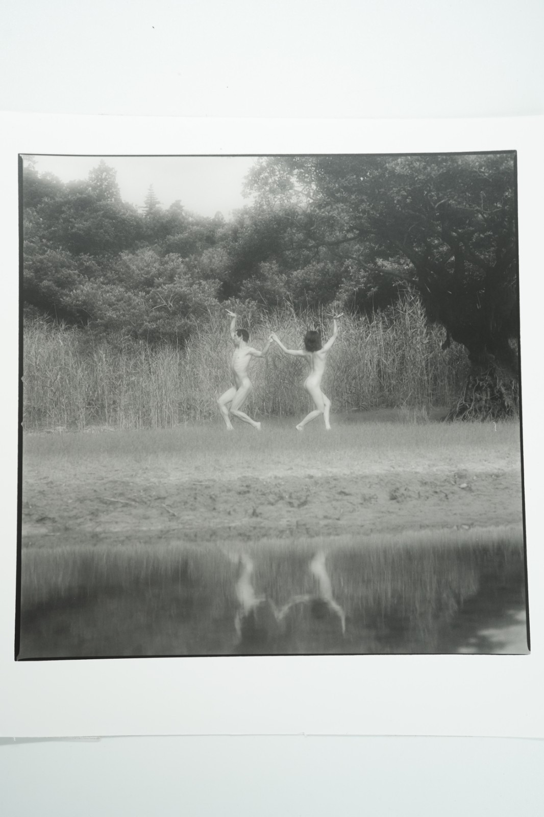 TIRAGE PHOTO argentique année 2000 NU ARTISTIQUE 20X20cm