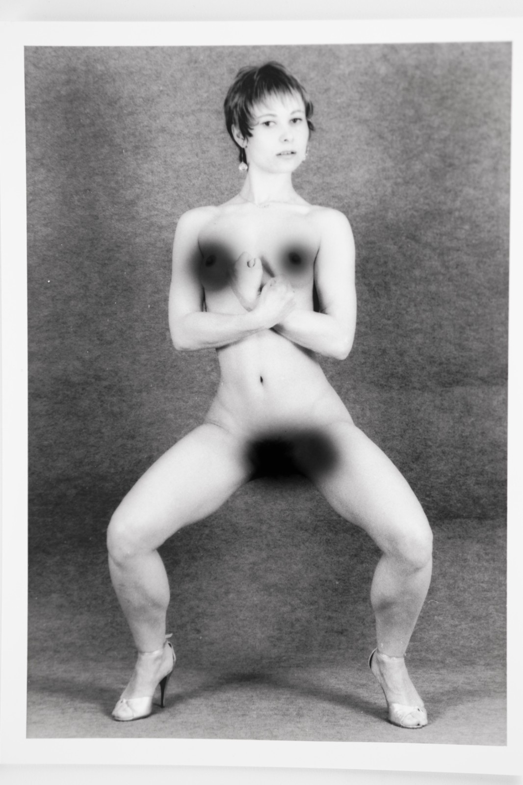 TIRAGE PHOTO Argentique France Femme nue studio nue artistique 13X18cm 1980