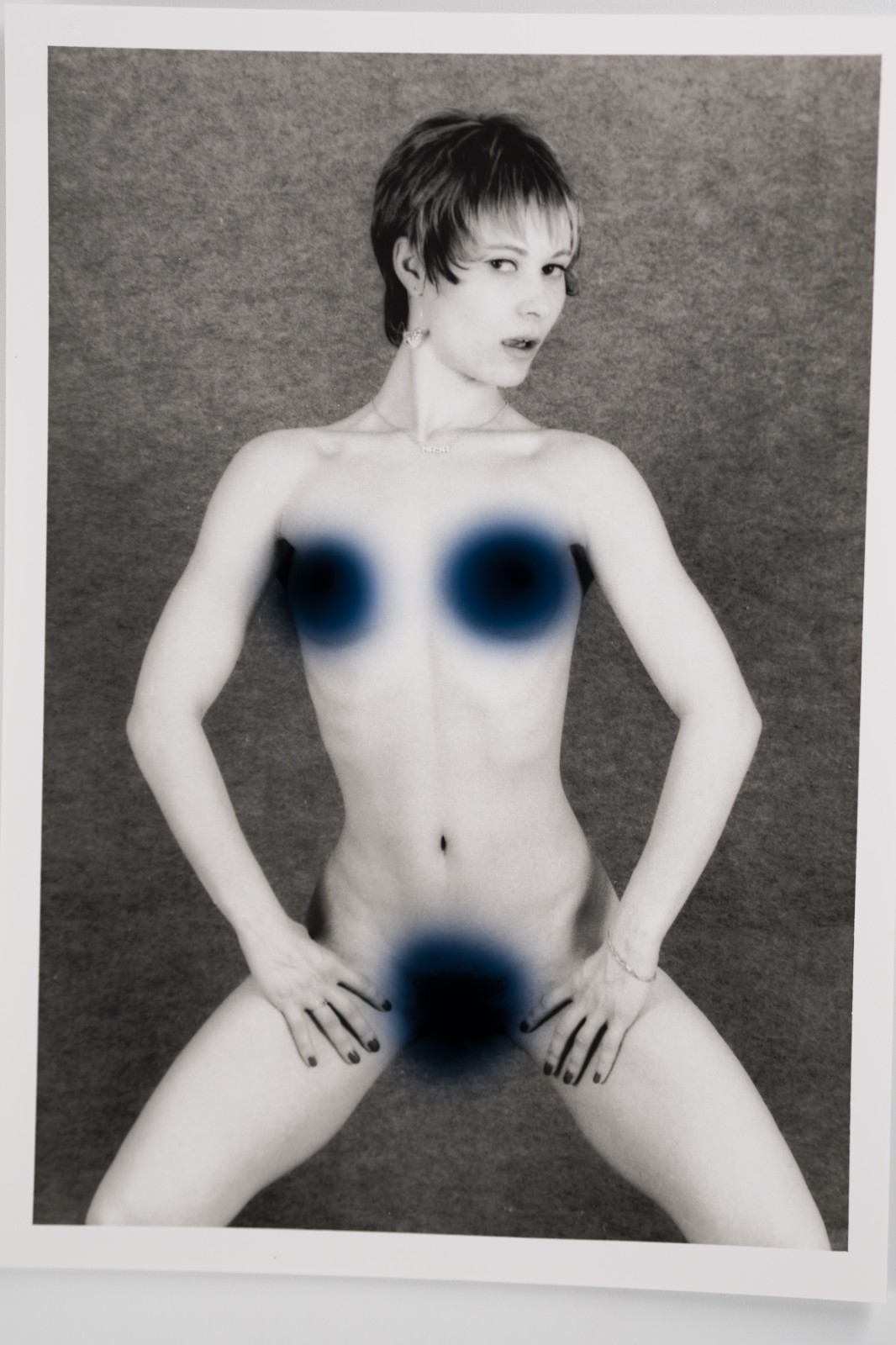 TIRAGE PHOTO Argentique France Femme nue studio nue artistique 13X18cm 1980