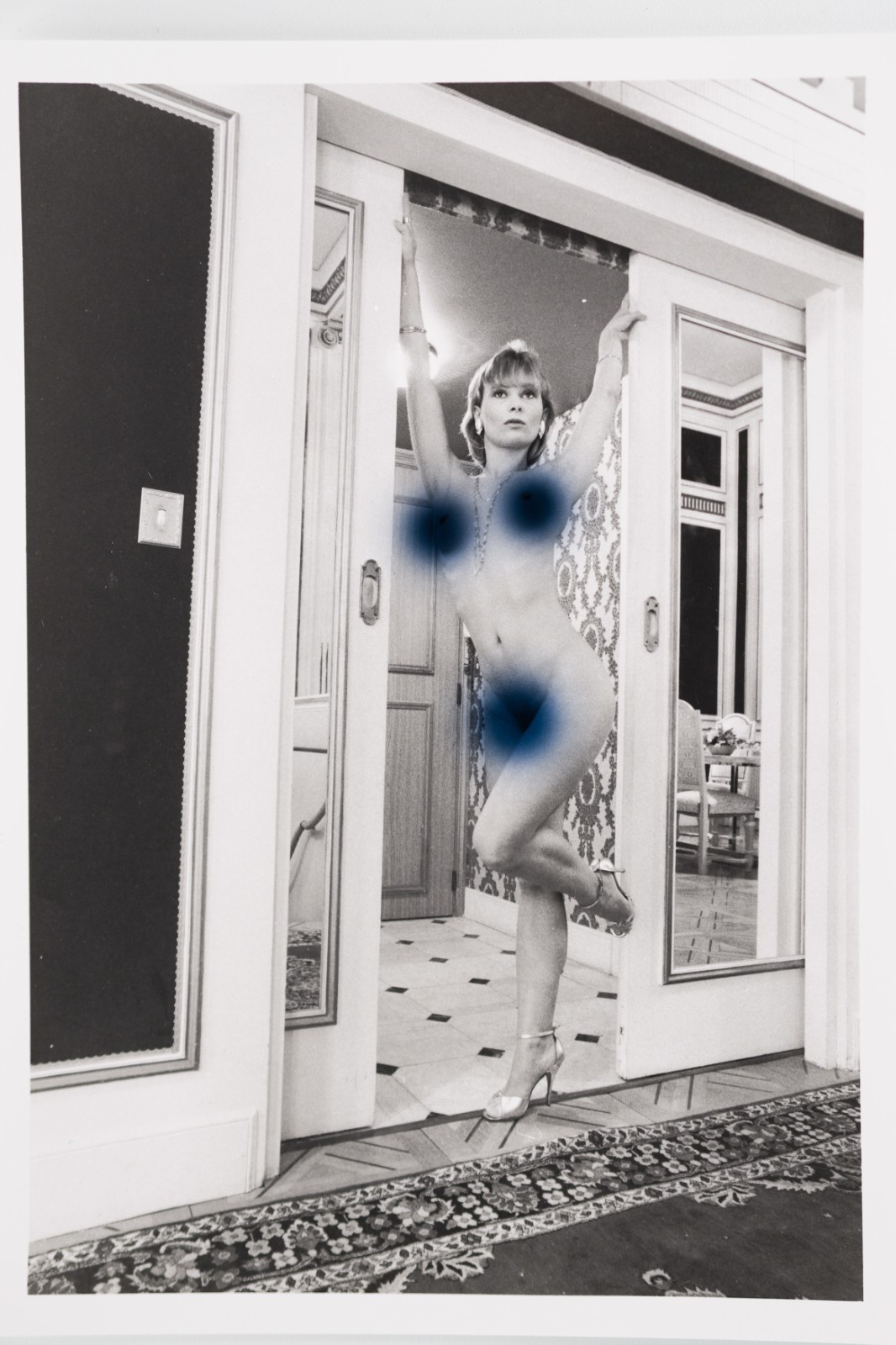 TIRAGE PHOTO Argentique France Femme nue studio nue artistique 13X18cm 1980