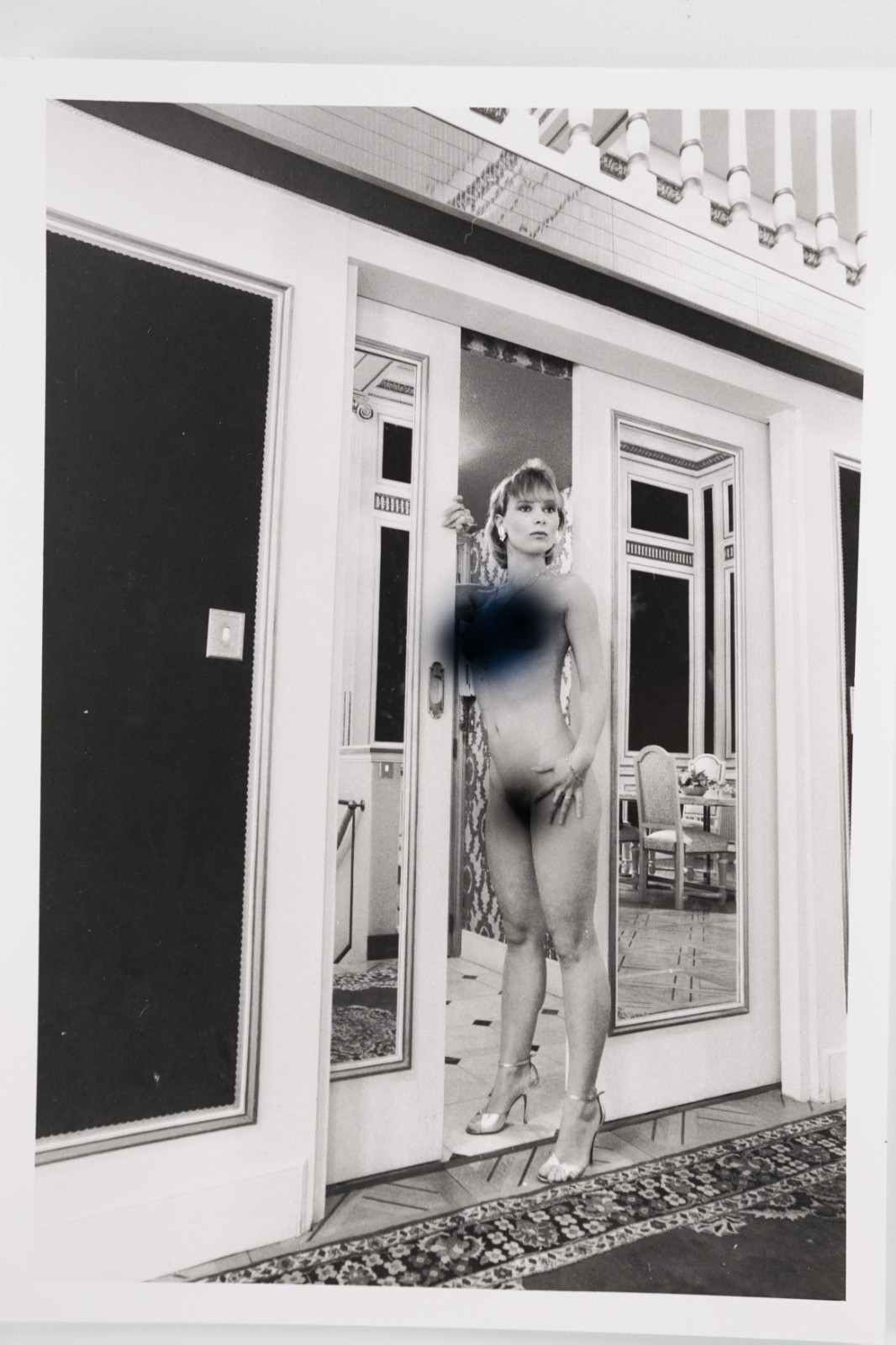 TIRAGE PHOTO Argentique France Femme nue studio nue artistique 13X18cm 1980