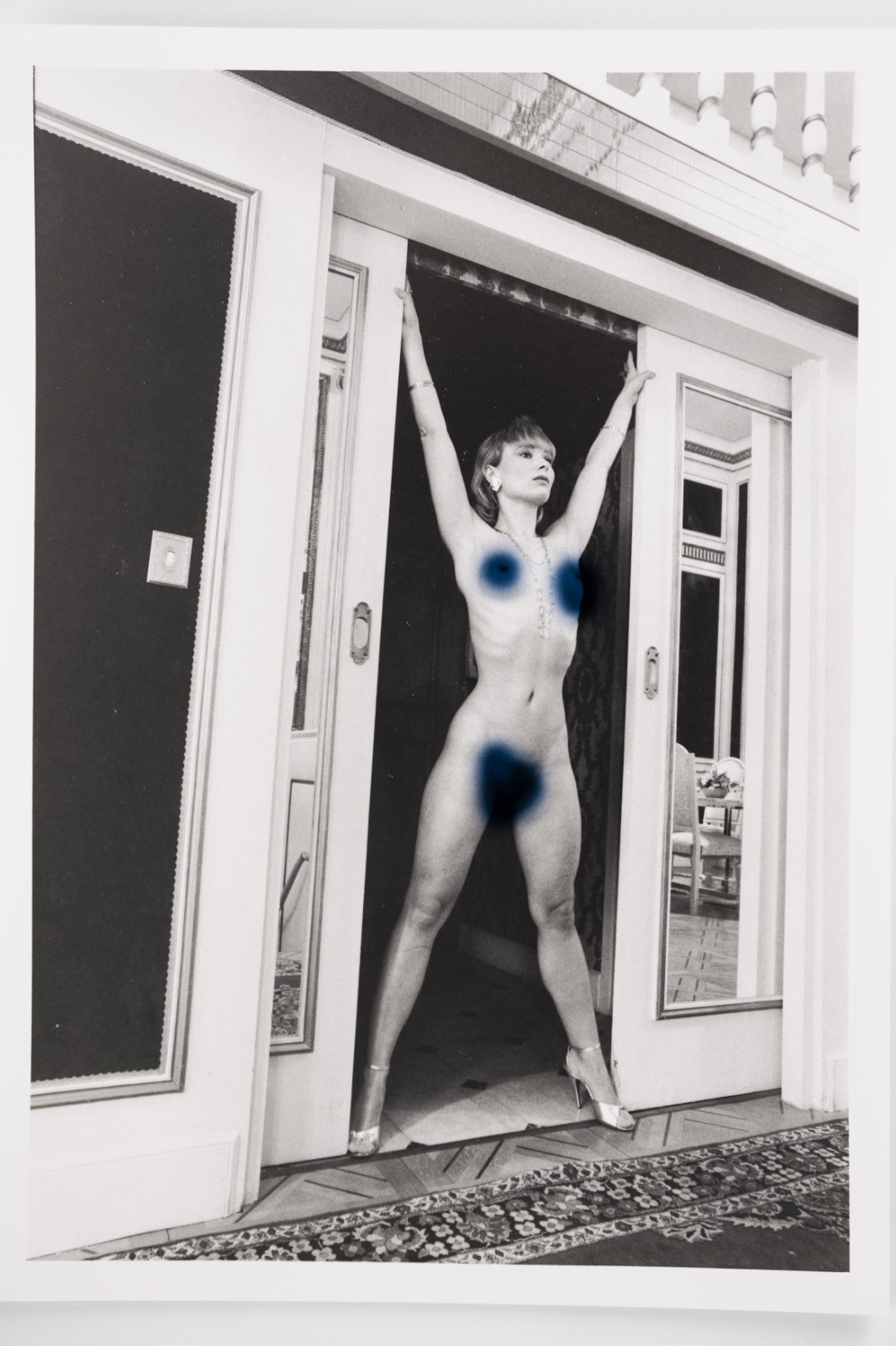 TIRAGE PHOTO Argentique France Femme nue studio nue artistique 13X18cm 1980