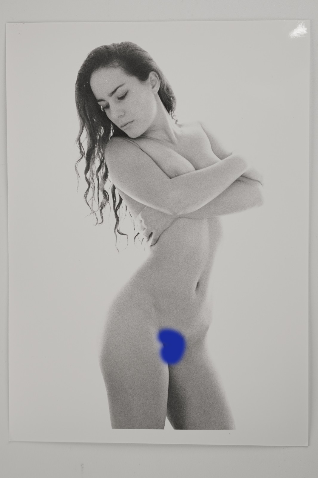 TIRAGE PHOTO Argentique France Femme nue studio nue artistique 13X18cm 1980