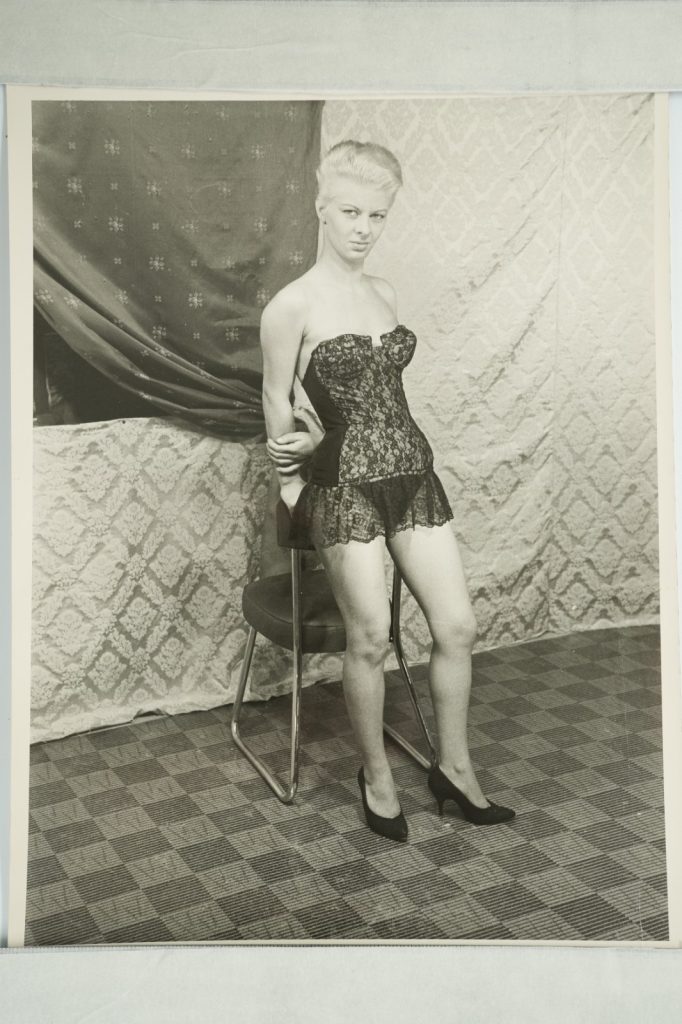 Photo Argentique France PINUP FEMME NUE NU ARTISTIQUE 18X24cm 1960