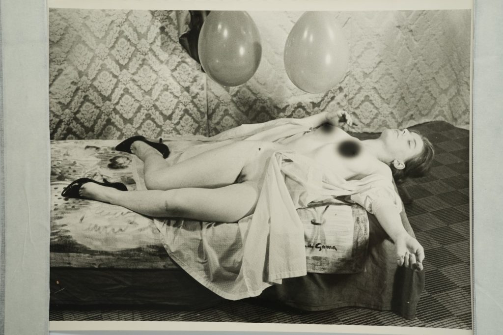 Photo Argentique France PINUP FEMME NUE NU ARTISTIQUE 18X24cm 1960