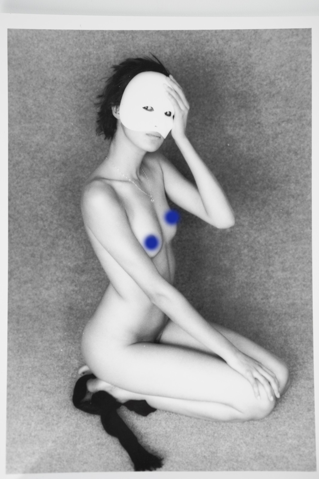 TIRAGE PHOTO Argentique France Femme nue nue artistique 13X18cm 1980