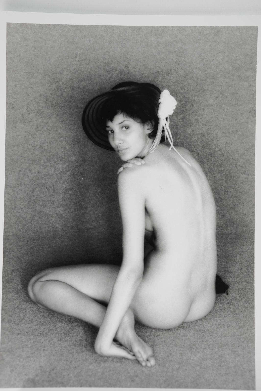TIRAGE PHOTO Argentique France Femme nue nue artistique 13X18cm 1980