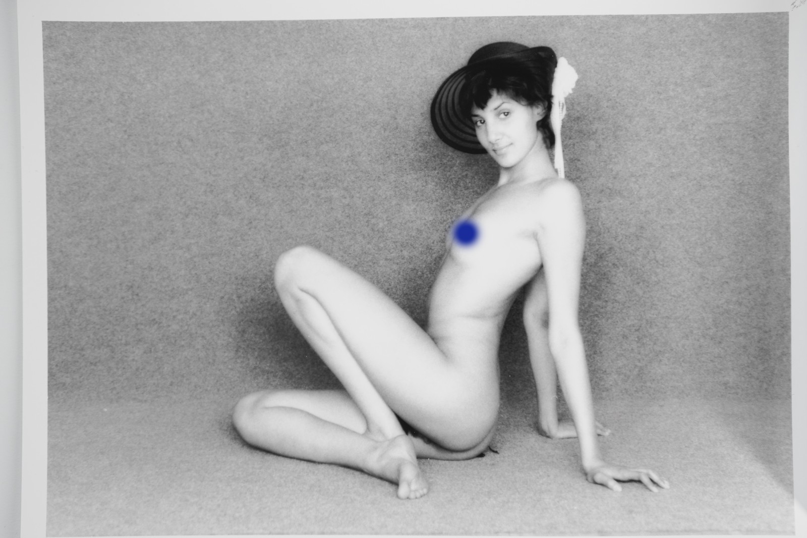 TIRAGE PHOTO Argentique France Femme nue nue artistique 13X18cm 1980