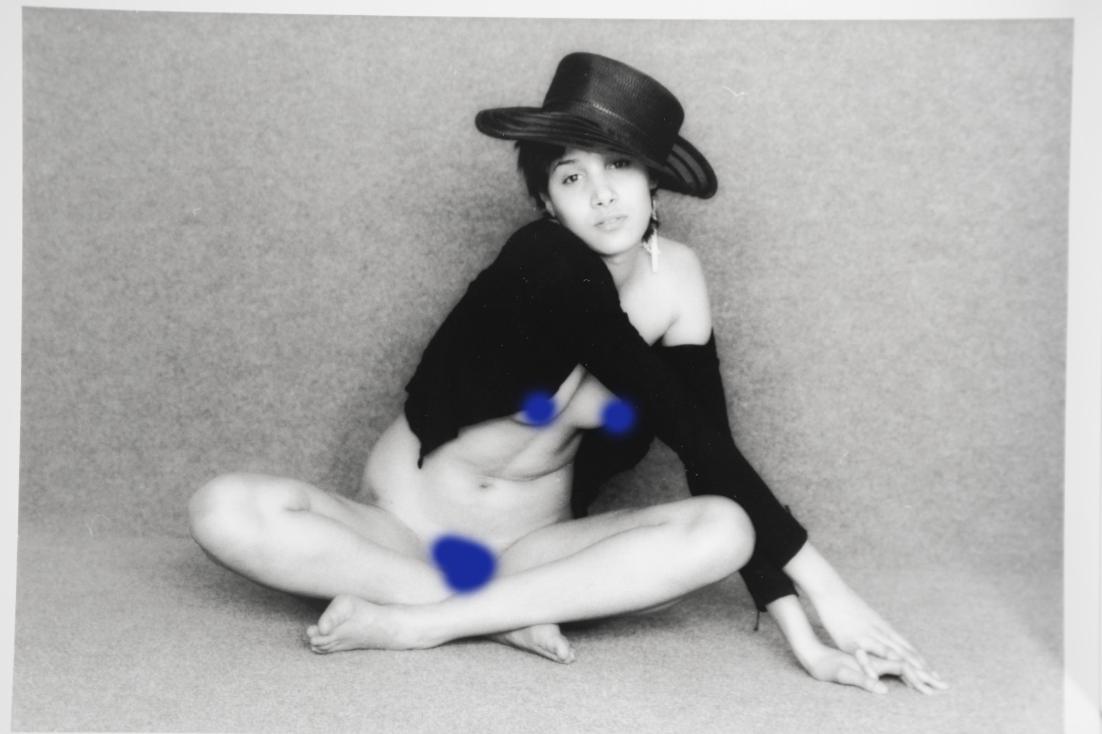 TIRAGE PHOTO Argentique France Femme nue nue artistique 13X18cm 1980