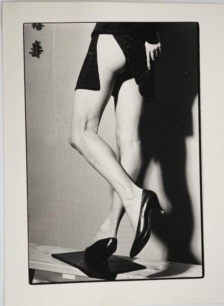 photo Argentique France Jambes de femme nues 15X20cm 1980