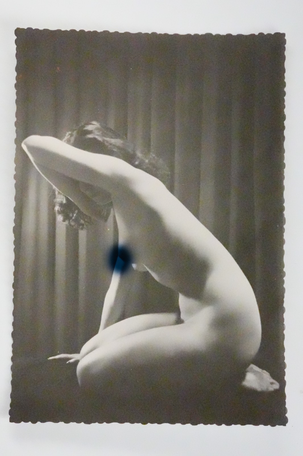 TIRAGE PHOTO 1960 PINUP FEMME NUE NU ARTISTIQUE FORMAT 10X15cm