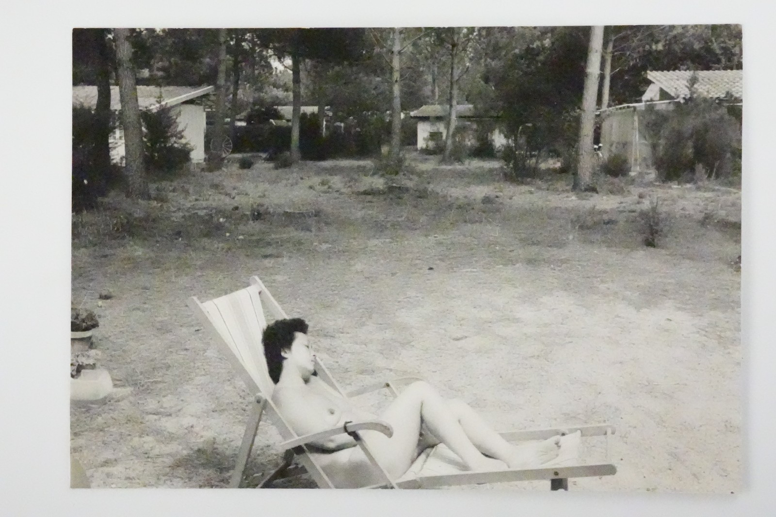 TIRAGE PHOTO argentique amateur 1960 FEMME NUE NU ARTISTIQUE 9x13cm