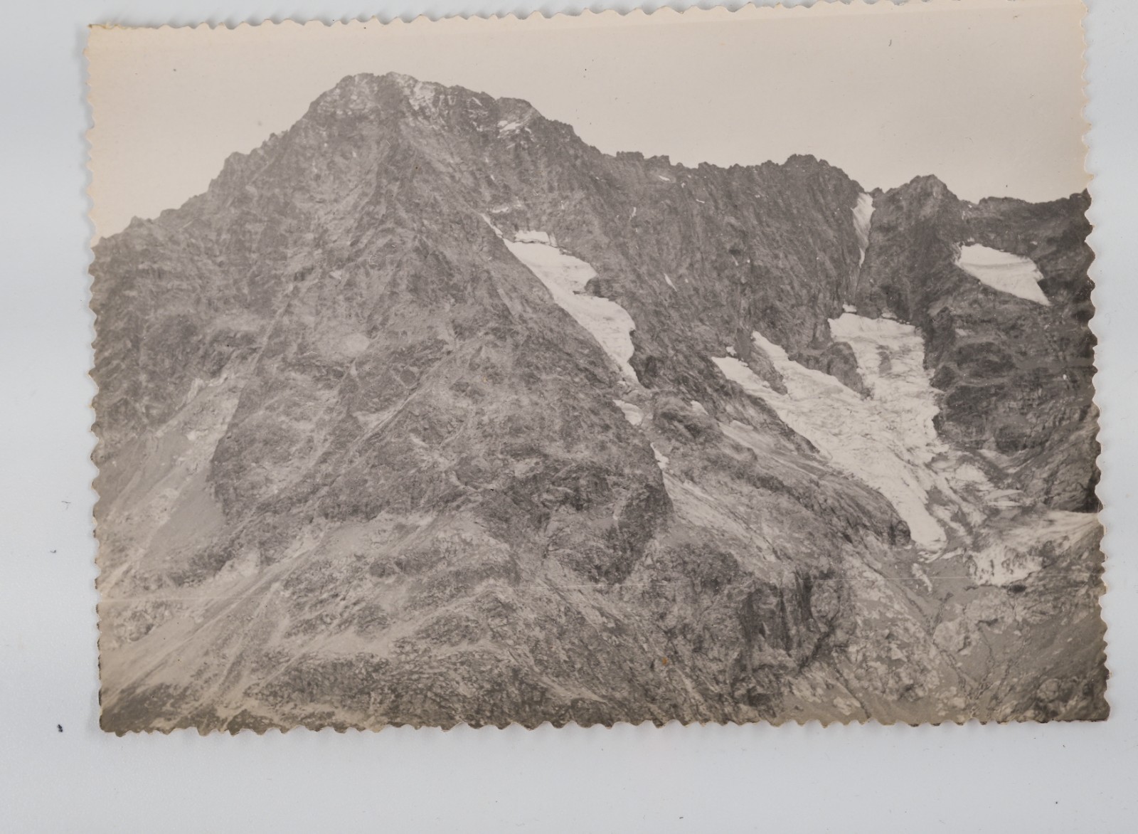 TIRAGE PHOTO CARTE Argentique France Montagne Alpes 10x15cm 1940
