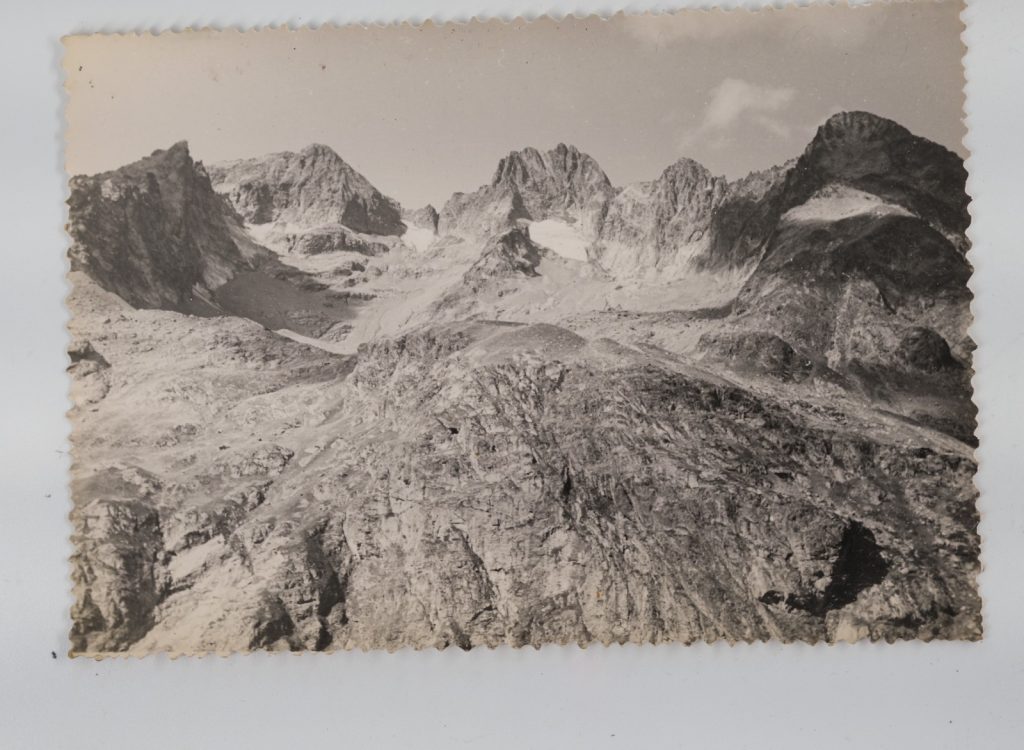 TIRAGE PHOTO CARTE Argentique	France	Montagne Alpes	10x15cm	1940