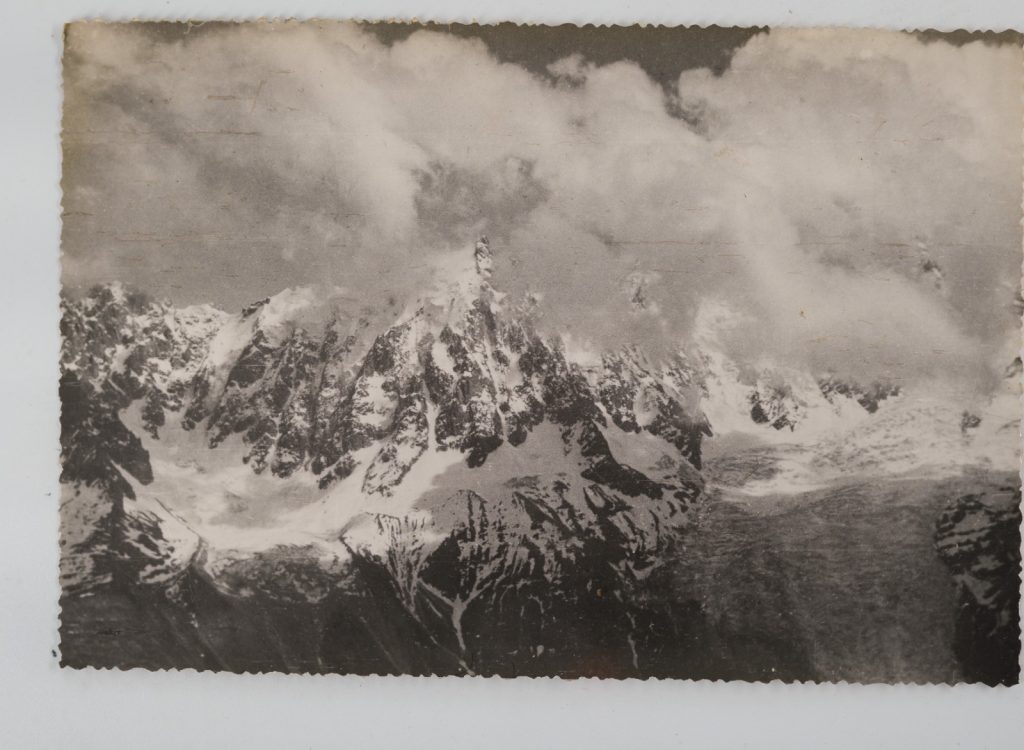 TIRAGE PHOTO Argentique France Montagne Alpes 10x15cm 1940