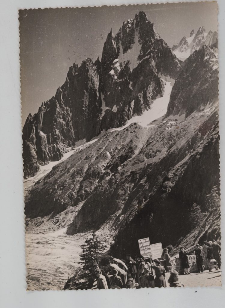 TIRAGE PHOTO Argentique France Montagne Alpes 10x15cm 1940
